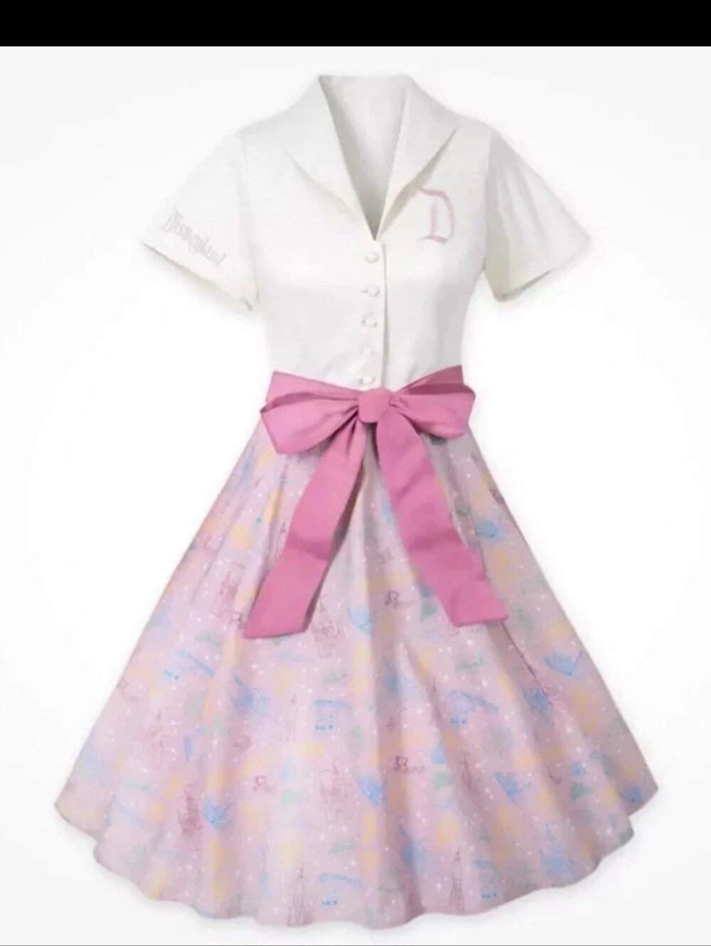 Disney Disneyland 70th Anniversary Her Universe Dress Sz Medium New With Tag!!